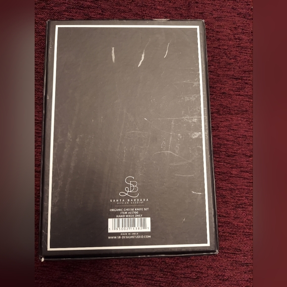 Organic cheese knife set by Santa barbara design studio - Picture 3 of 4